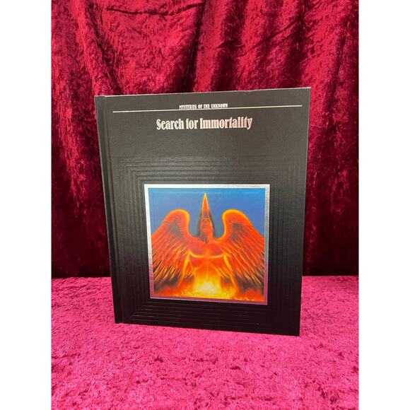 VTG Coffee Table Book Time Life Mysteries Of The Unknown Search For Immortality - Picture 1 of 4